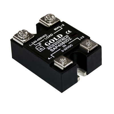 مؤشر LED للإلكترونيات 40-530VAC 100A AC SSR Relay