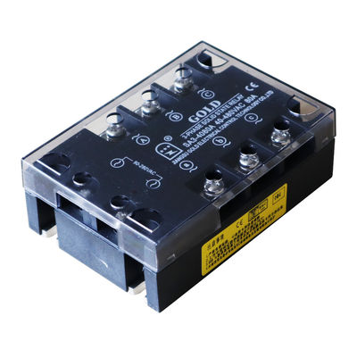 RoHS Electronics 100A 3 Phase AC SSR Relay متعددة MOSFETs